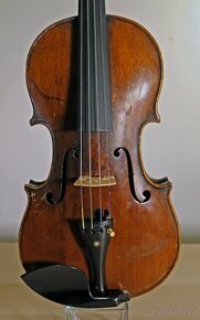 Nádherné housle z 19-ho století opravené F. Herclíkem 1910 - 9