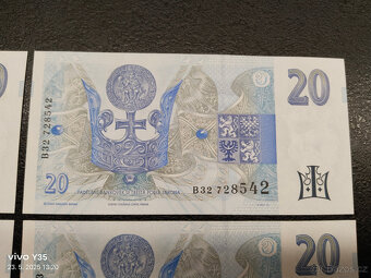 Bankovky Československo 1994 Postupka B32 - 9