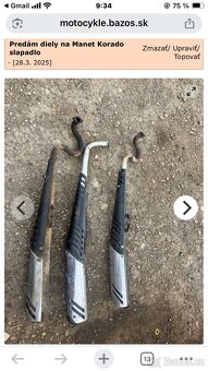 Predám diely Manet Korado aj Tx plasty - 9