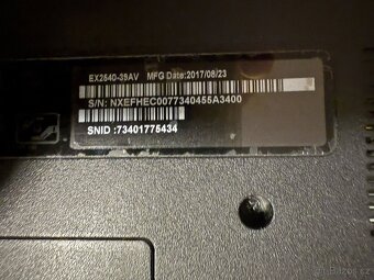 Acer extensa 2540 - 9