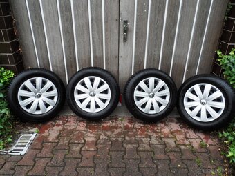 Komplet Zimní Sada Dunlop +Poklice 215/60/16 ET 41 5X112 - 9