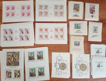 Praga 1978 – MNH/NOS, 20 archů, unikátní sbírka - 9