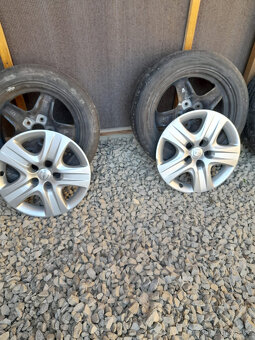 Opel-Plechove disky 17 zoll+ poklice - 9