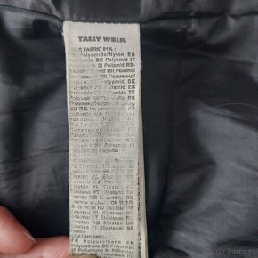 Krásná černá parka Tally Weijl - 9