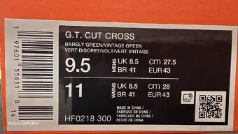 Nike G.t cut cross 43eu - 9
