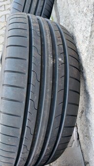 Alu kola 5x112 r17.Černe vw škoda audi Seat - 9
