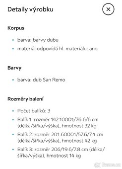 Postel a noční stolky Mars - 9