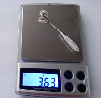 Náušnice Swarovski–ref.č. 661108, originál, s certifikátem - 9