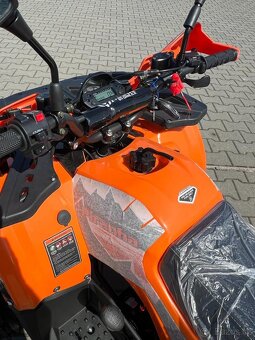 Dětská čtyřkolka Piranha Transformer 125cc 3G8 - oranžová - 9