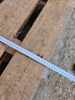 Dřevěné palety 120x100 + 120x80 + 100x70 + 90x65cm - 9