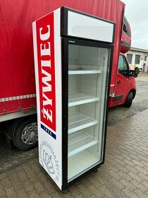 Prosklená chladicí lednice 75x75x215cm - 9