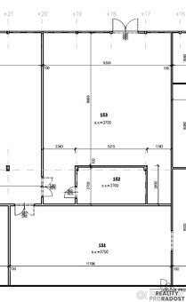 Pronájem skladu - dílny + kancelář o výměře 181m2 v Adamově - 9