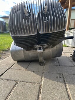 Jawa Bizon - Motor, TOP STAV. - 9