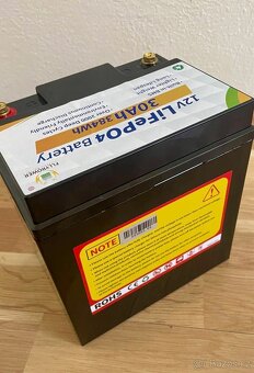 Baterie LiFePO4 12V, 30Ah, 384Wh - 9