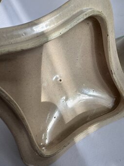 Keramická glazovaná dóza na bonbóny, cukřenka Strehla Kerami - 9