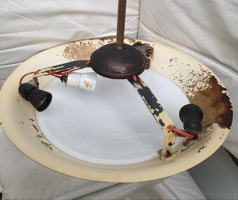 Unikátní starožitný lustr UFO Franta Anýž 30.léta - 9