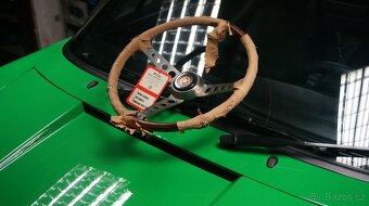 dřevěný volant FIAT original italy F.I.V. spa - 9