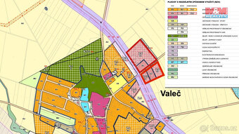 Prodej stavebního pozemku, 939 m2, obec Valeč, okres Třebíč - 9