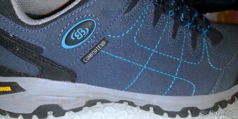 41 modré trek botasky Brütting nové dámské Vibram Comfortex - 9