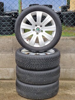 205/50/17 Originál alu kola Škoda 5x112 - 9