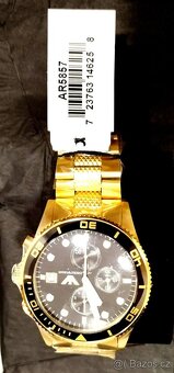 Pánské hodinky Armani Gold Stainless - 9