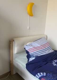 Dřevěná postel 120x200 + MATRACE A ROŠTY - 9