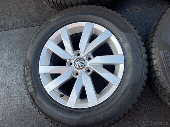 ❄️Zimní ORIGINÁL Alu Volkswagen Aragon R16, 5x112 215/60/16 - 9