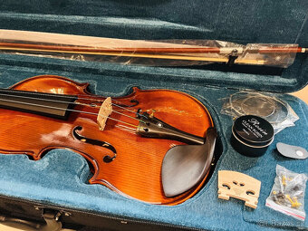 Predám husle, 4/4 husle: "Braun Bird T012", model Stradiva - 9