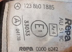 Predám bezpečnostné pásy na Mercedes a iné veterány - 9