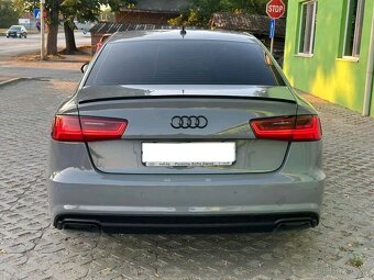 AUDI A6 C7 C7.5 4G spoiler kridlo lipko na kufor - 9
