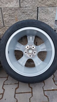 Alu kola 5x112 r17 originál Škoda Octavia II - 9