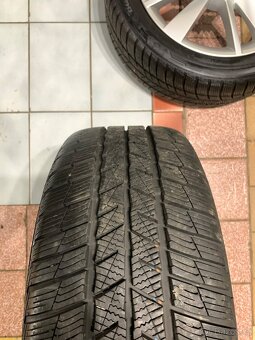 Alu kola Škoda R17 5X112 ZIMNÍ PNEU 225/45 R17 100% VZOREK - 9