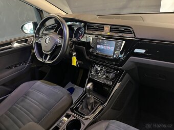VW TOURAN 2.0TDI 110KW DSG HIGHL. LED TAŽNÉ NAVI VYHŘ.SKLO - 9