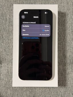 iPhone 15 Pro 128GB Bílý, Baterie 100% - 9