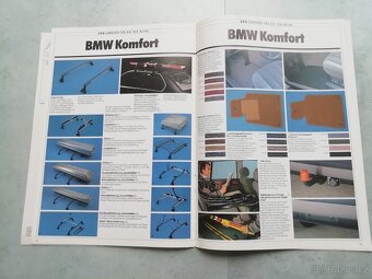BMW E32 - katalog doplňků a příslušenství 1986 - 9