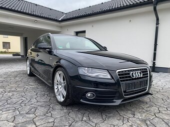 Audi 3x S-line A4 b8 2.0tdi 1.majitel Top - 9