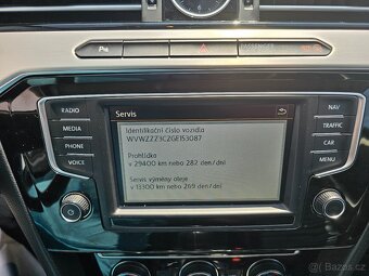 Passat B8 1,4 TSi 110KW Highline 2016 102tkm,KŮŽE, NAVI, TZ, - 9