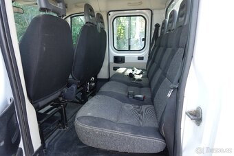 FIAT DUCATO DVOJKABINA VALNÍK 7MÍST 2.3JTD KLIMA SERVISKA - 9