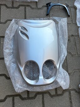 Yamaha Neos plasty , výfuk , stojan , karbec - 9