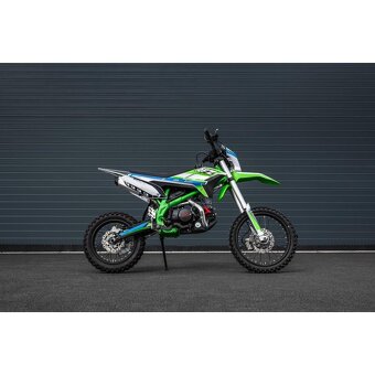 Pitbike Leramotors Thunder 125ccm, kola 17/14, zelená - 9