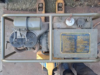 Elektrocentrála vojenská 6kW el. startér generátor - 9