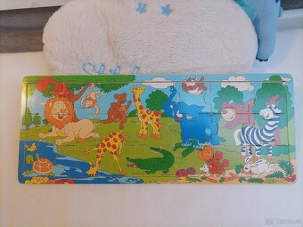 Dřevěné vkládačky, puzzle - 9