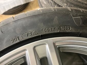 Originál sada alu kol PORSCHE Panamera s letními pneu 20" - 9