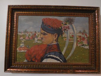 Obraz staré chaloupky ,lokalita Křižánky + další obrazy - 9