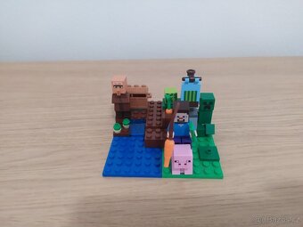Lego Minecraft vesnice 21138 - 21145, 8 stavebnic - 9