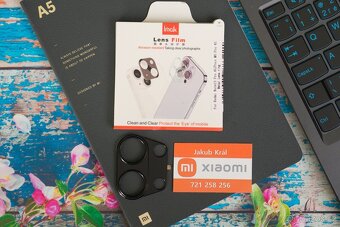 Kovová krytka na zadní fotoaparát Xiaomi, Redmi, Poco - 9