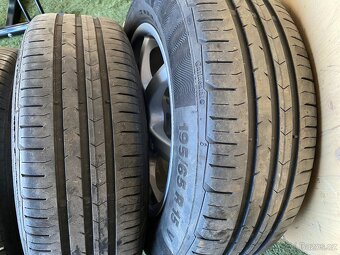 4ks ALUKOLA VW, ŠKODA, 6 1/2Jx15, ET 38 + 195/65 R 15 LETNÍ - 9