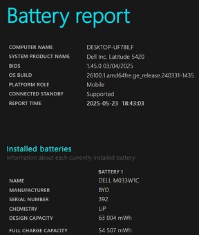 ⭐ Notebook DELL Latitude 5420 14" i5 16GB / 256GB SSD ⭐ - 9
