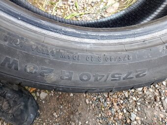 275/40/20+315/35/20 Continental - letní pneu 4ks RunFlat - 9