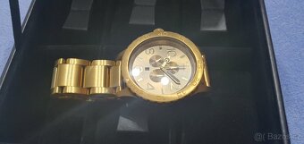 Nixon Zlaté hodinky aj strieborne veľká nad 5cm priemer - 9